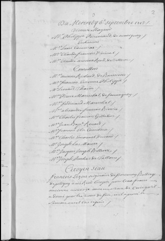 Registre des délibérations municipales 2 septembre 1713 - 31 décembre 1714
