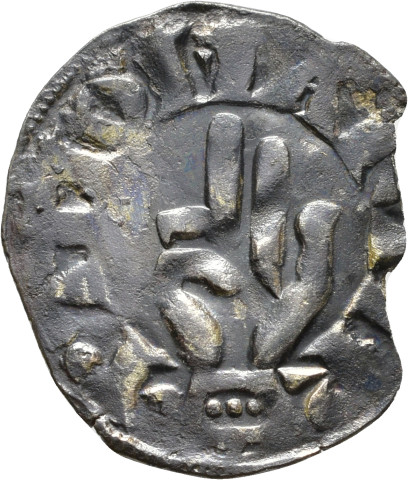 874.1.29 - pièce de monnaie ; denier estevenant