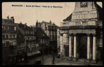 Besançon - Besançon - Eglise St-Pierre - Place de la République. [image fixe] , Mâcon : Prot.COMBIER. MACON, 1904/1936