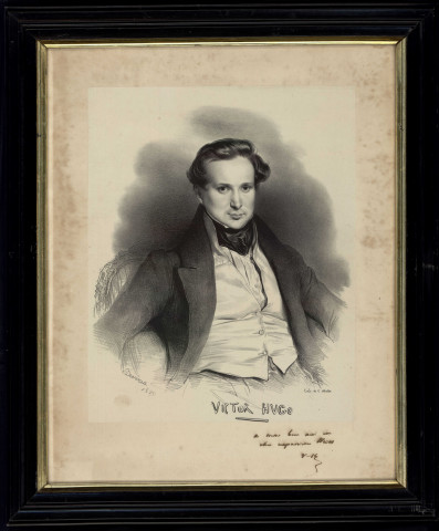Victor Hugo [image fixe] / Deveria 1829 - Lith. C. Motte , Paris, 1829