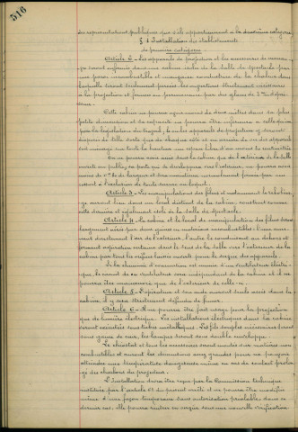 Arrêtés et avis du Maire, du 30 janvier 1930 au 28 juin 1935
