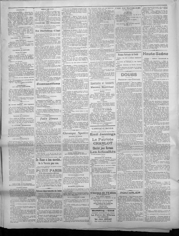 11/01/1930 - La Dépêche républicaine de Franche-Comté [Texte imprimé]