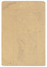 Cadavre, dessin de Léon Delarbre