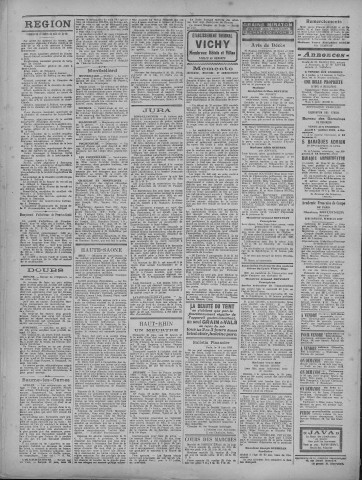 22/06/1920 - La Dépêche républicaine de Franche-Comté [Texte imprimé]