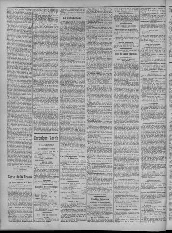 14/04/1911 - La Dépêche républicaine de Franche-Comté [Texte imprimé]