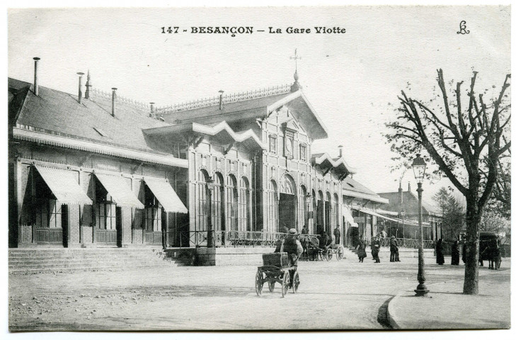 Besançon. La Gare Viotte [image fixe] , 1904/1930