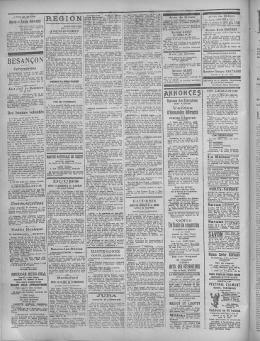 17/05/1918 - La Dépêche républicaine de Franche-Comté [Texte imprimé]