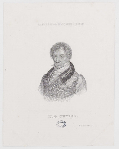 M.G.Cuvier [image fixe] / L. Deymarie  : A. René et Cie, 1845