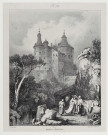 Château de Montbéliard [estampe] / S. Prout, lithographe , [S.l.] : imprimé par C. Hullmandel, [1800-1899]