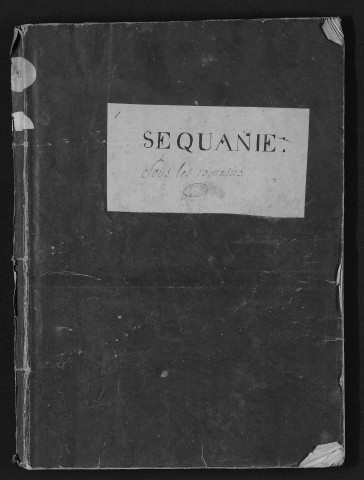 Ms Baverel 9 - « Histoire de la Séquanie sous les Romains », par l'abbé J.-P. Baverel