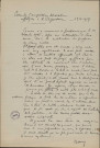 Ecole des Beaux Arts : Fonctionnement, administration, règlement, locaux (projet) ;, réorganisation, règlement de l'école : modification, renseignements fournis par d'autres villes, appellation (1944) Inspection et rapports d'installation, rapports du Directeur ; Locaux : installation de l'éclairage électrique : chauffage des salles de cours dans l'immeuble 19 rue Renan (1921), inauguration de nouveaux locaux ancienne école d'horlogerie (1936). Salle de cours de M. Voitot : transformation ; Notices, renseignement sur l'école ; Réorganisation, règlements, programmes ; Fonctionnement, affaires diverses (1944)