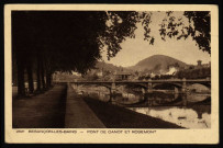Besançon-les-Bains - Pont de Canot et Rosemont [image fixe] , Mulhouse : Braun & Cie, 1930/1950