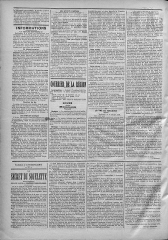 27/10/1888 - La Franche-Comté : journal politique de la région de l'Est