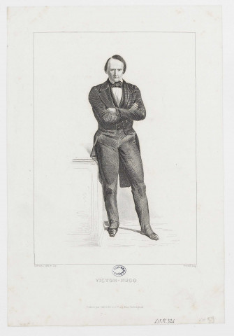 Victor-Hugo [image fixe] / Devritz del et sc , Paris : Pernel Imp., 1875/1885