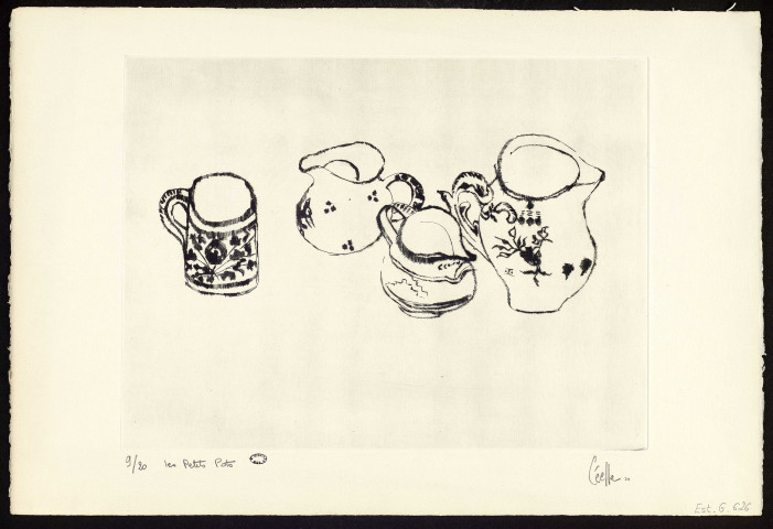 Les petits pots [image fixe] / Céelle , [Paris : Atelier Georges Leblanc], 1974