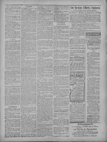08/07/1920 - La Dépêche républicaine de Franche-Comté [Texte imprimé]