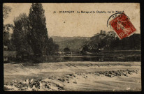 Besançon - Promenade Micaud - Le Barrage et La Citadelle [image fixe] , 1904/1913