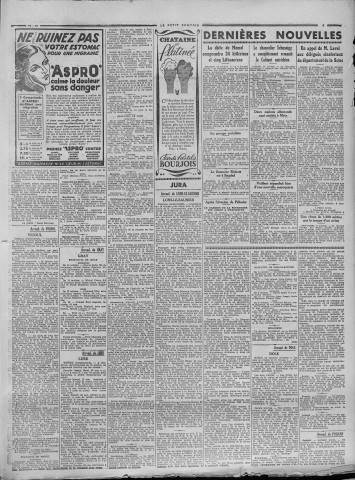 18/10/1935 - Le petit comtois [Texte imprimé] : journal républicain démocratique quotidien