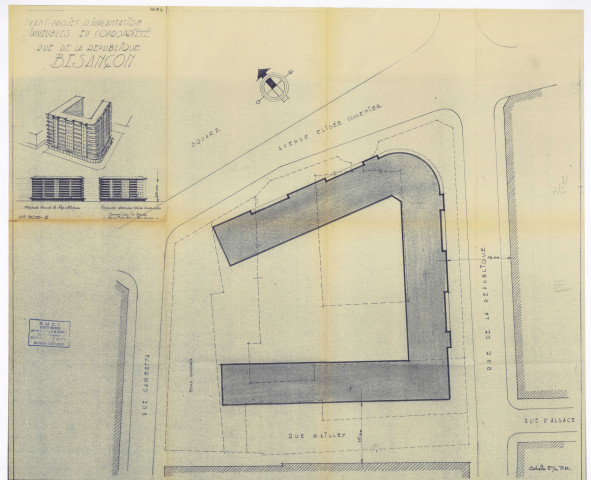 Plan d'urbanisme de détail, quartier de La Chaille-Saint Ferjeux : plans, correspondance, extraits des délibérations du conseil municipal, dossier d'approbation (1968-1969) Plan d'urbanisme de détail, quartier "Bregille-Près de Vaux" : plans, correspondance, plan d'urbanisme, reportage photographique, extraits des délibérations du conseil municipal (1968-1970)
Plan d'urbanisme de détail, plan d'aménagement du secteur de Fontaine-Ecu : plans, dossier d'approbation, extraits des délibérations du conseil municipal, correspondance (1959-1962)