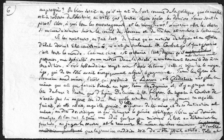 Ms 2882 - Tome IX. Pierre-Joseph Proudhon. Notes et écrits divers.