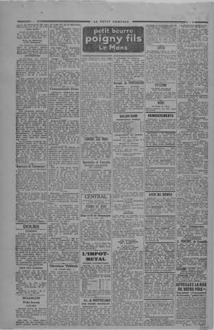11/04/1944 - Le petit comtois [Texte imprimé] : journal républicain démocratique quotidien