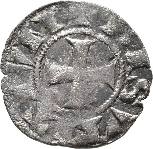 874.1.51 - pièce de monnaie ; denier estevenant