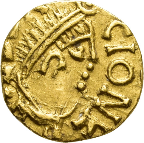 888.17.1 - pièce de monnaie ; triens