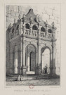 Portail de l'église du Collège [Dôle] [image fixe] / E. Sagot del. et lith.  ; lith. Guasco-Jobard à Dijon , Dijon : Guasco-Jobard, 1800/1899