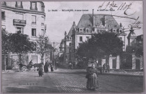 Le Doubs - Besançon, Avenue Carnot et Hôtel des Bains [image fixe] : Editions A. et H. C., 1904/1907