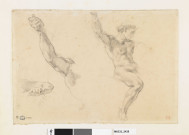 Étude pour l'ange à cheval de "Héliodore chassé du temple"