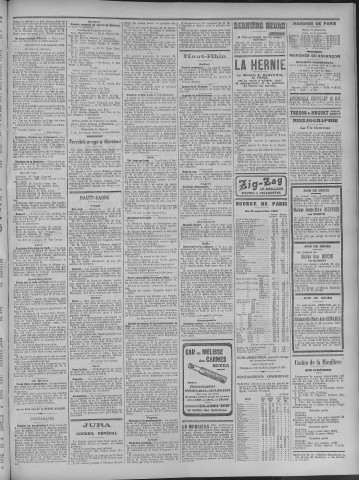 23/09/1909 - La Dépêche républicaine de Franche-Comté [Texte imprimé]