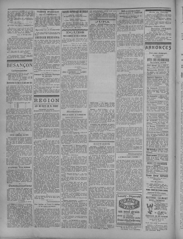 31/05/1918 - La Dépêche républicaine de Franche-Comté [Texte imprimé]