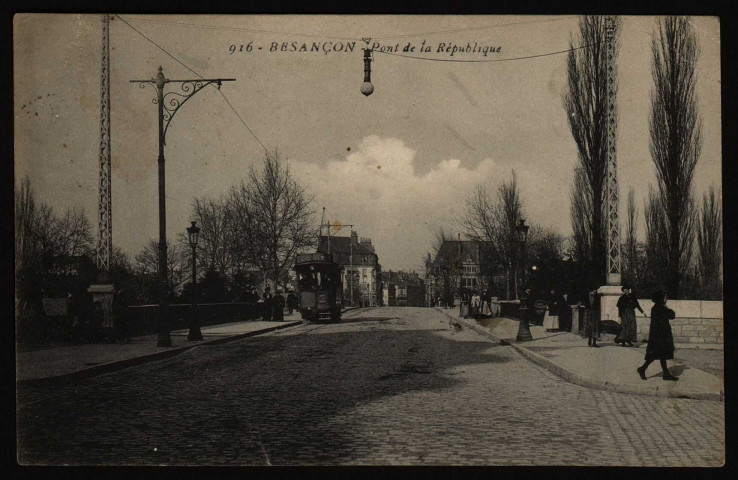 Besançon - Pont de la République [image fixe] , 1904-1911