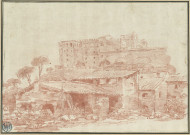 21 - Vue du belvédère du Vatican à Rome , [Italie, Rome], [1756-1761]