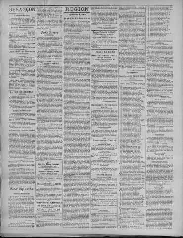 10/09/1921 - La Dépêche républicaine de Franche-Comté [Texte imprimé]