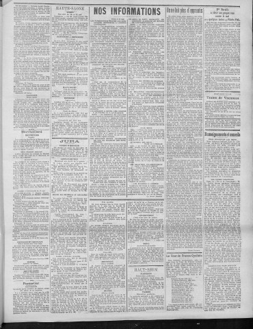 27/05/1921 - La Dépêche républicaine de Franche-Comté [Texte imprimé]