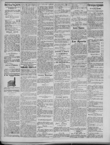 11/04/1924 - La Dépêche républicaine de Franche-Comté [Texte imprimé]