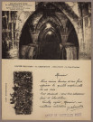 Docks des vins G. Chenevoy, 6, rue Pasteur Besançon Eglise souterraine du XIe siècle (cave à vins fins) , Besançon : C.L.B ; Etablissements C. Lardier, 1915/1930