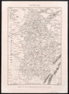 Carte du département du Jura. Gravée par Valluet ainé. 6 lieues communes de France. [Document cartographique] , Besançon : Girod impr., 1840