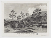 Vue d'une chute d'eau de la petite Rivière de Cuisance qui arrose Arbois [estampe] : / Lallemand del., Née sculp. , [S.l.] : [s.n.], [1700-1799] Franche-Comté n° 25