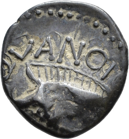 A.X52LAV.3 - pièce de monnaie ; quinaire