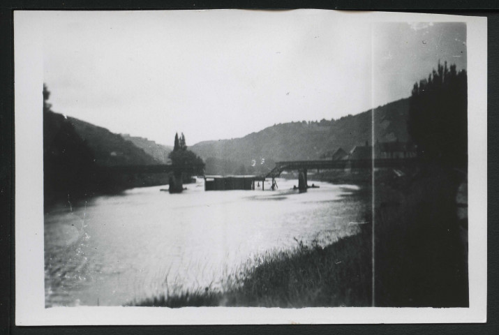 Besançon. Pont de Velotte sauté, 16 juin 1940