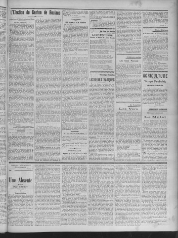 09/02/1908 - La Dépêche républicaine de Franche-Comté [Texte imprimé]