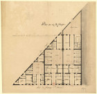 Maison Lefaivre, 124 rue du faubourg Saint-Honoré (angle de la rue Verte), Paris. Plan du rez-de-chaussée / Pierre-Adrien Pâris , [S.l.] : [P.-A. Pâris], [1771 ?]