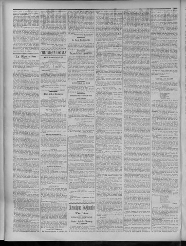 05/09/1906 - La Dépêche républicaine de Franche-Comté [Texte imprimé]