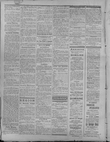 01/04/1919 - La Dépêche républicaine de Franche-Comté [Texte imprimé]