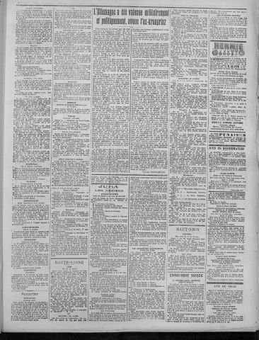 21/06/1922 - La Dépêche républicaine de Franche-Comté [Texte imprimé]