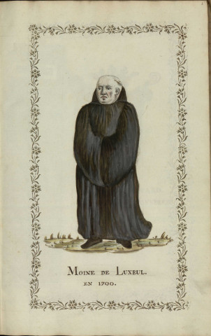 Ms Baverel 40 - « Histoire de l'abbaye de Luxeul », par l'abbé J.-P. Baverel