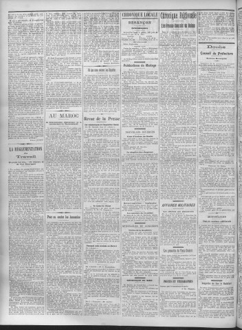 06/07/1908 - La Dépêche républicaine de Franche-Comté [Texte imprimé]