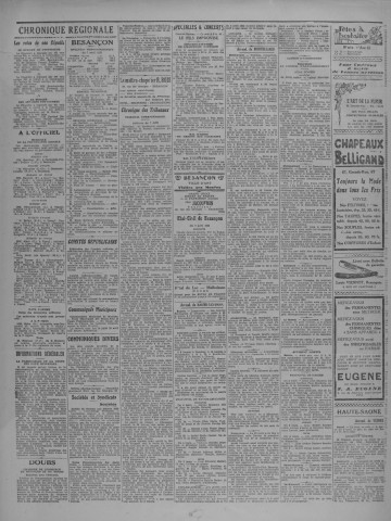 08/04/1933 - Le petit comtois [Texte imprimé] : journal républicain démocratique quotidien